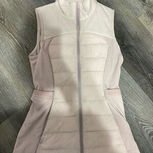 Lululemon Athletica Light Pink Puffer Vest